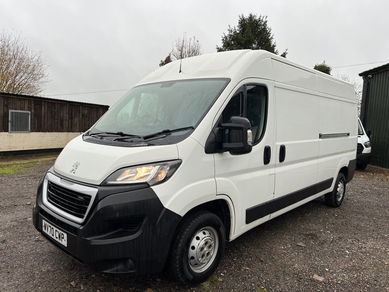 2021 Peugeot Boxer 2.2 BlueHDi L3H2 Professional Van 140ps 72k miles one owner full history  PANE...
