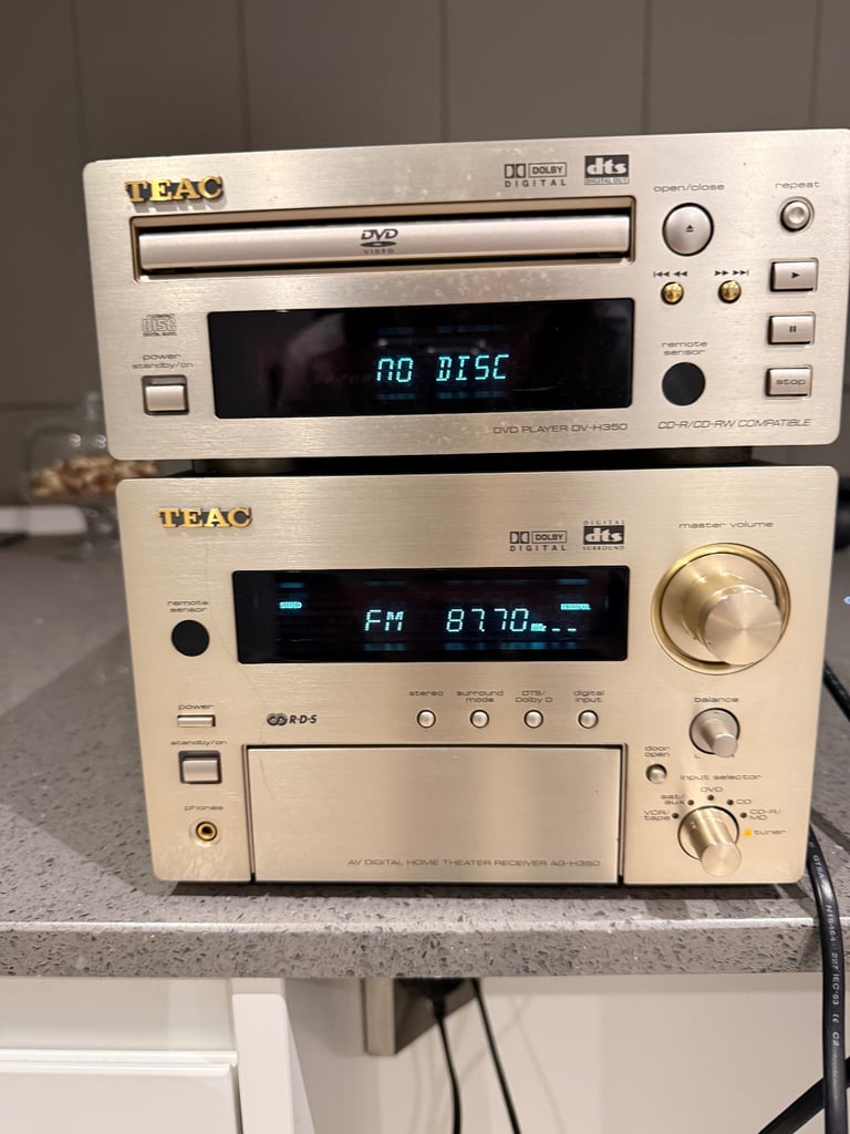 image for 🎶 TEAC AV Digital Home Theatre System – DV-H350 & AG-H350 🎶
