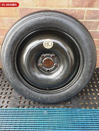 NISSAN QASHQAI, X-TRAIL, CAPTURE 17" SPACE SAVER SPARE WHEEL T 135/90R17 (104M)