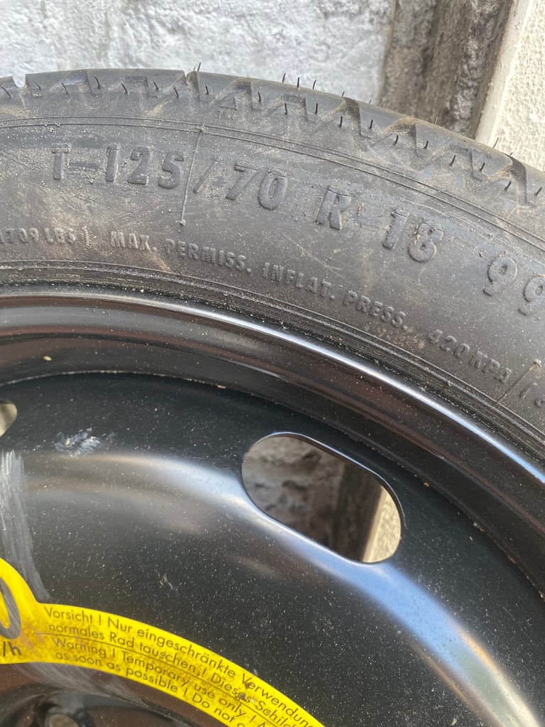 Free local delivery spare tyre