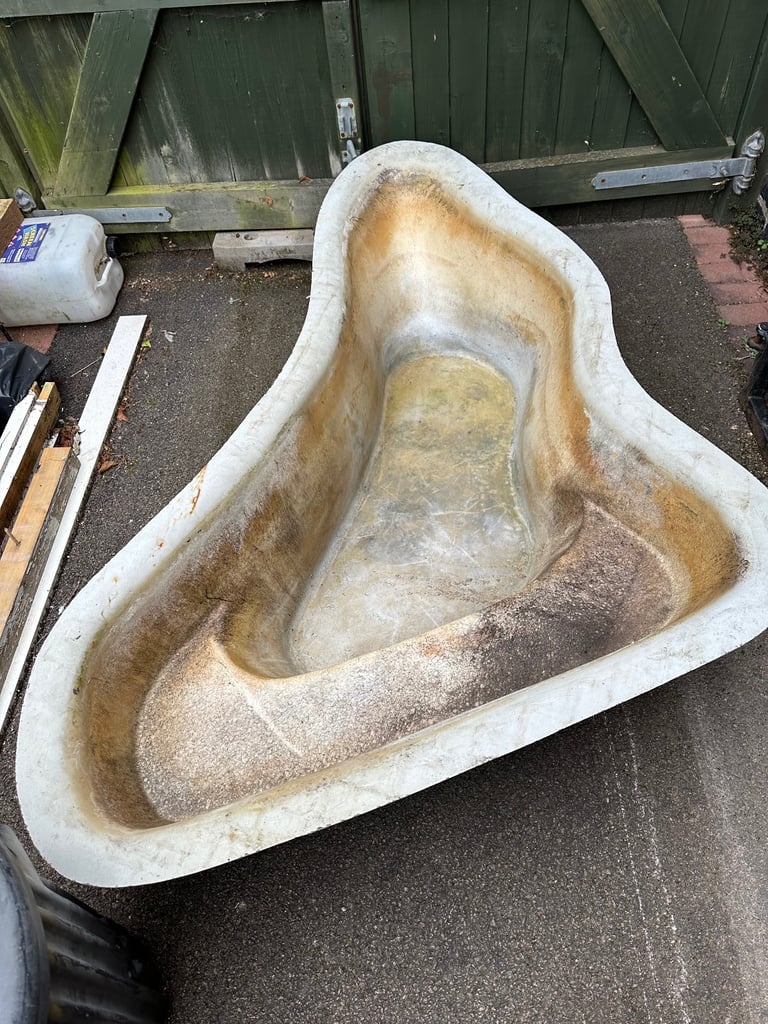 Fibre glass fish pond
