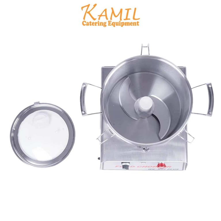 KamilCatering Commercial Electric Vegetable & Food Processor/Cutter/Mixer 15 LTR
