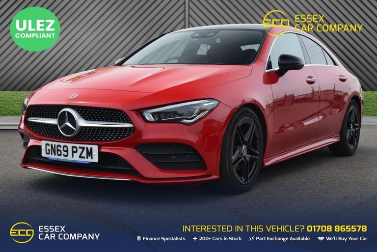 2019 Mercedes-Benz CLA 1.3 CLA 180 AMG LINE PREMIUM PLUS 4d 135 BHP Coupe Petrol Semi Automatic