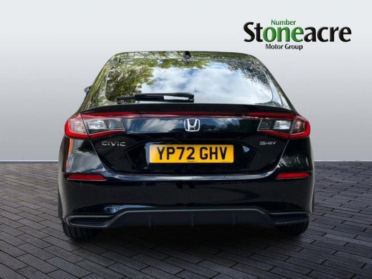 2022 Honda Civic 2.0 h i-MMD Sport Hatchback 5dr Petrol Hybrid eCVT Euro 6 (s/s) (184 ps) HATCHBA...