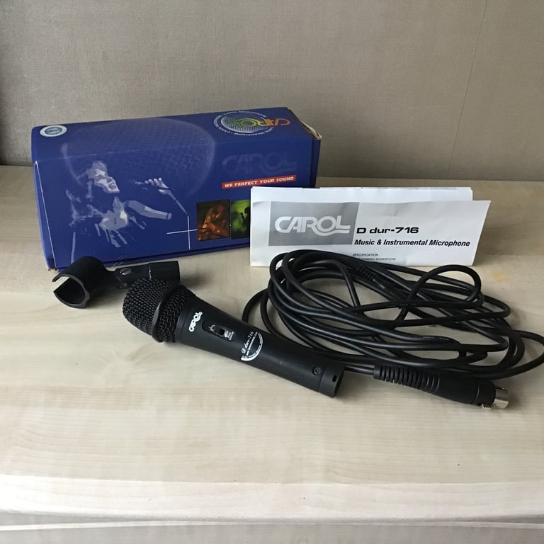 image for Carol D dur-716 Music & Instrumental Microphone 