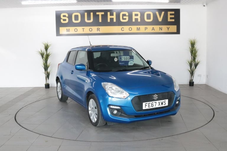 2017 Suzuki Swift 1.0 Boosterjet SZ-T Hatchback 5dr Petrol Manual Euro 6 (111 ps) Hatchback Petro...