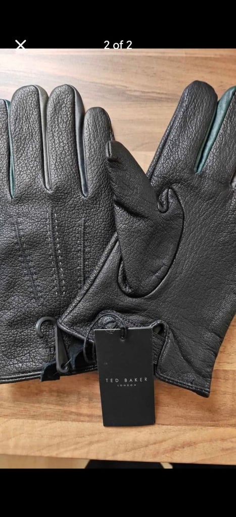 image for Brand new ted baker leather gloves 