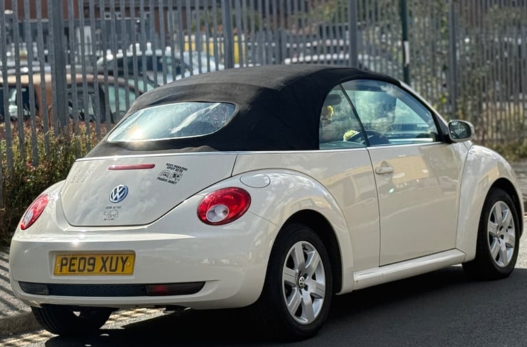 2009 Volkswagen Beetle 1.6 Luna 2dr CONVERTIBLE Petrol Manual