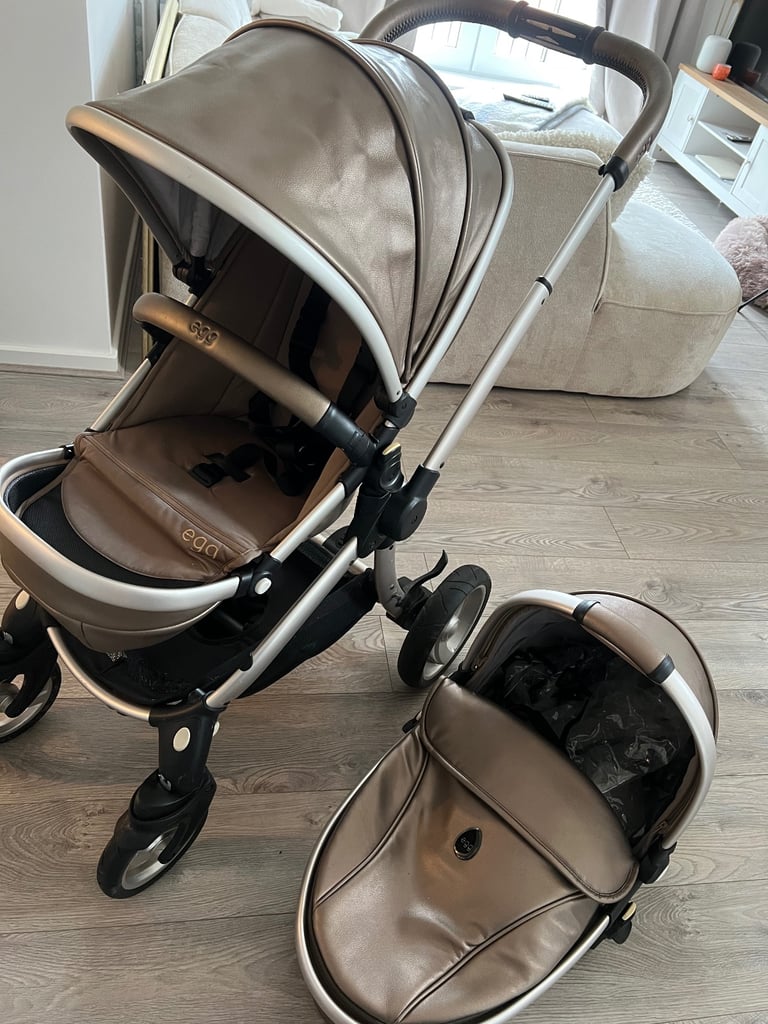 image for Egg Limited edition gold Hollywood pram/stroller