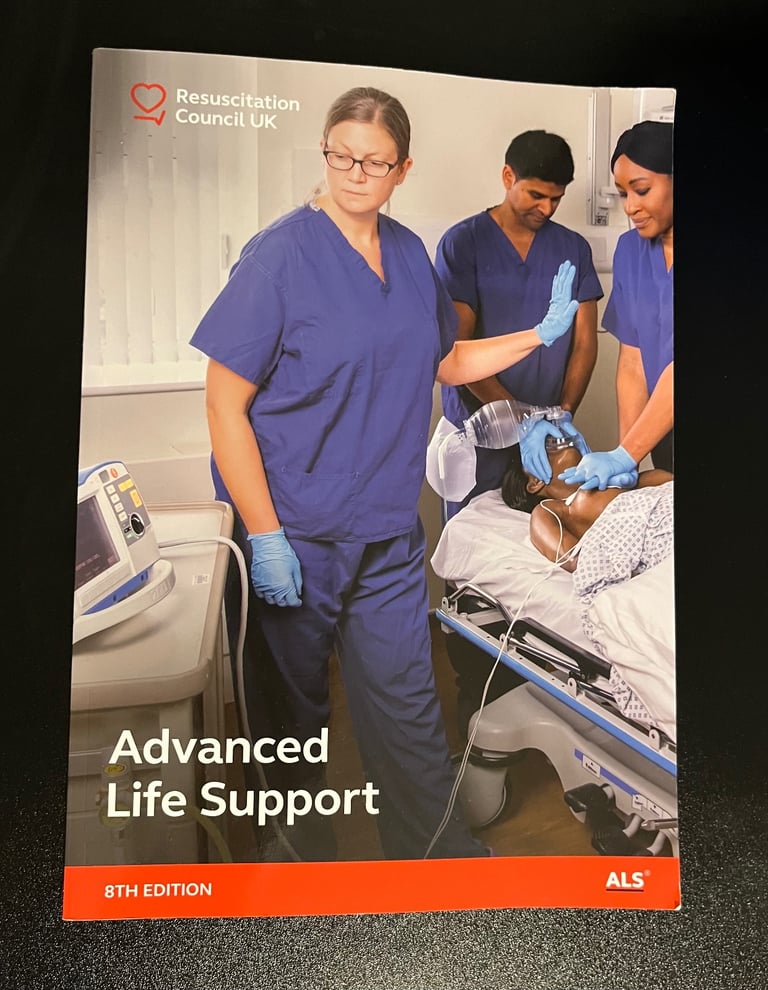 image for Advanced life support medical book 