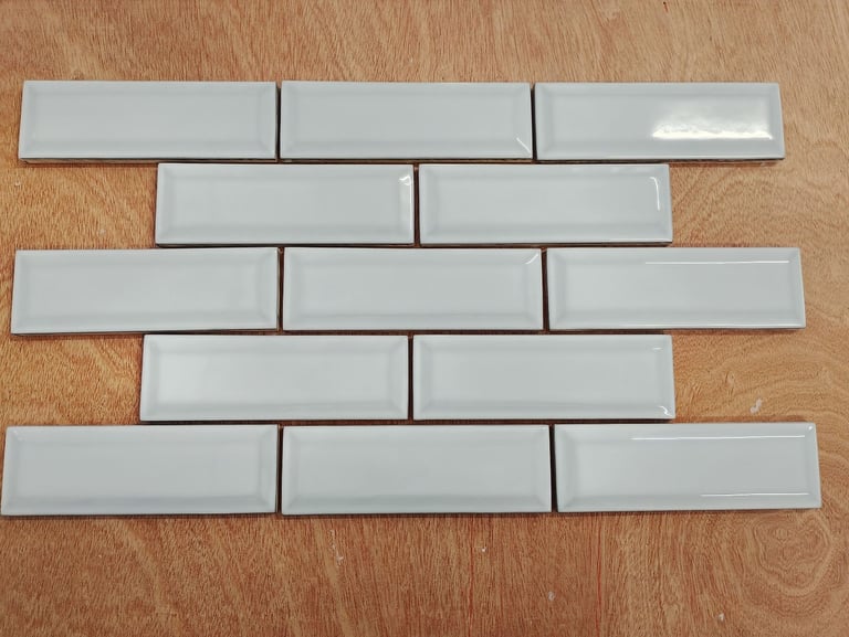 Alchemist silver beveled tiles