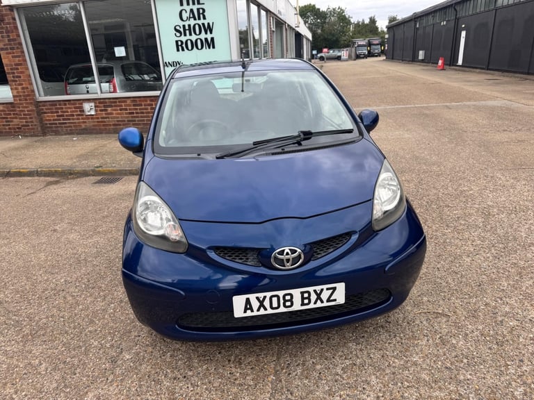 2008 Toyota AYGO 1.0 VVT-i Blue Euro 4 5dr HATCHBACK Petrol Manual