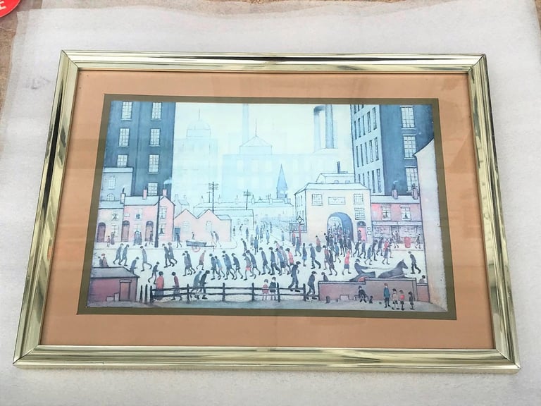 image for L.S. LOWRY PICTURE Coming From the Mill (1930)