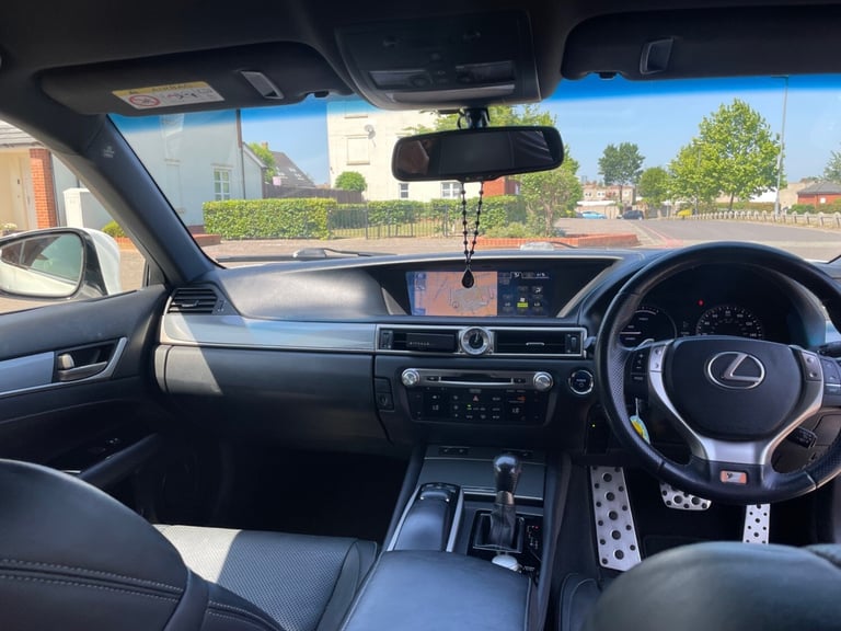 2014 Lexus GS 300h 2.5 F-Sport 4dr CVT SALOON Petrol/Electric Hybrid Automatic