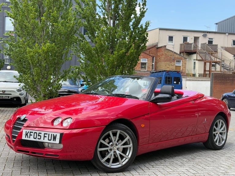 2005 Alfa Romeo Spider 2.0 JTS Lusso 2dr CONVERTIBLE Petrol Manual