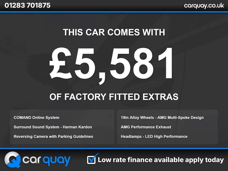 2016 Mercedes-Benz CLA 2.0 AMG CLA 45 4Matic Auto 4WD 4dr Saloon Petrol Automatic