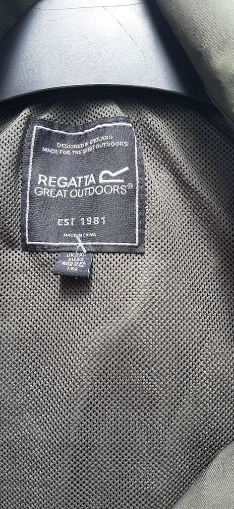 Mens regatta jacket 