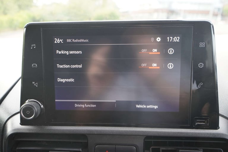 2022 Vauxhall Combo 1.5 Combo 2300 Sportive L2 LWB + 3 Seater + Twin Slider + Top Spec Van Panel ...