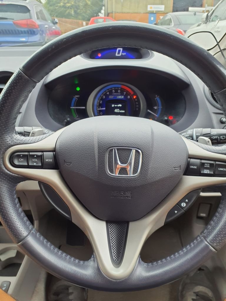 2009 59 HONDA INSIGHT 1.3H IMA ES HATCHBACK 5DR PETROL HYBRID CVT EURO 5 (102 PS