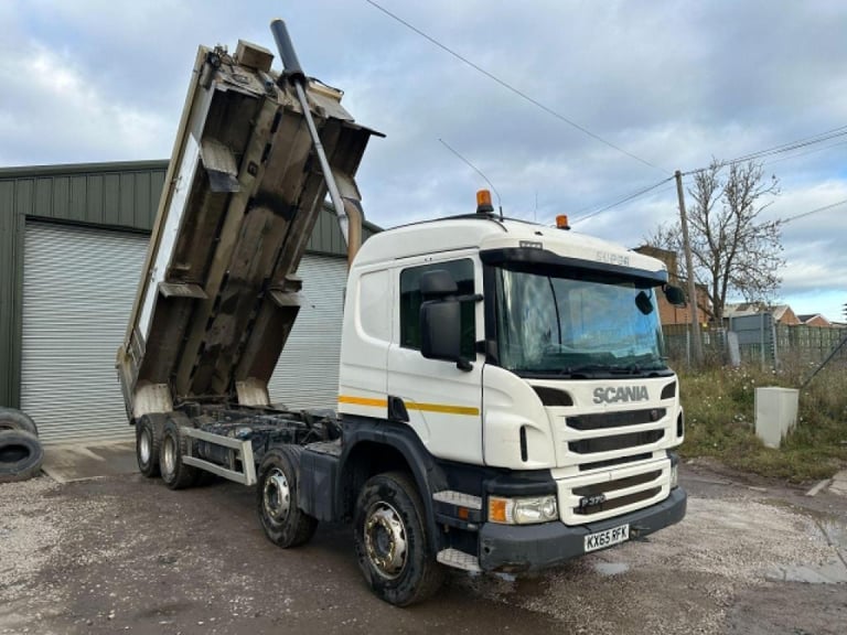 Scania P370 CB 8X4 MANUAL GEARBOX EURO 6 TIPPER