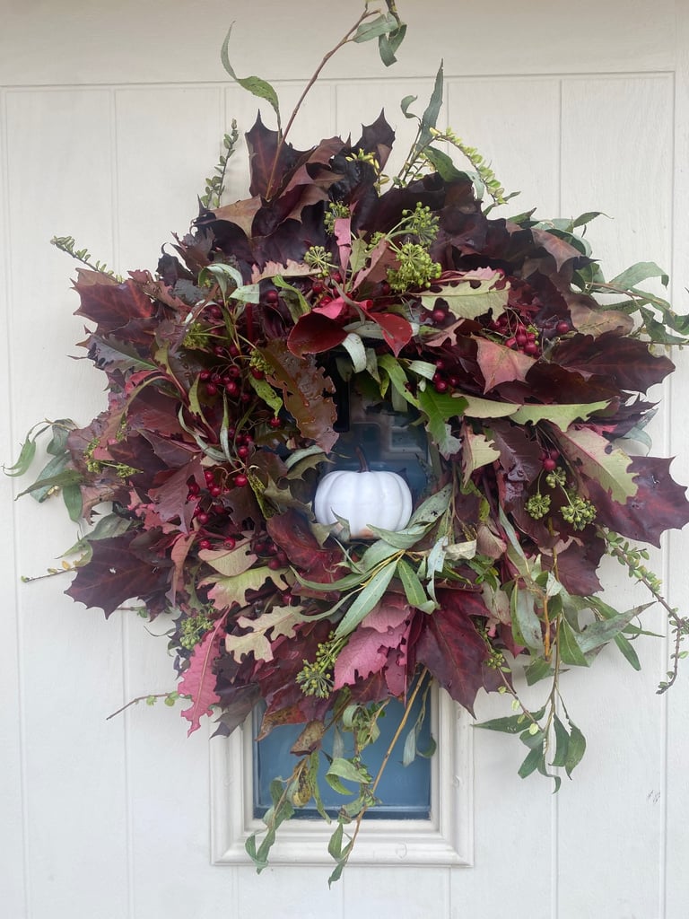 Autumn handmade wreath 