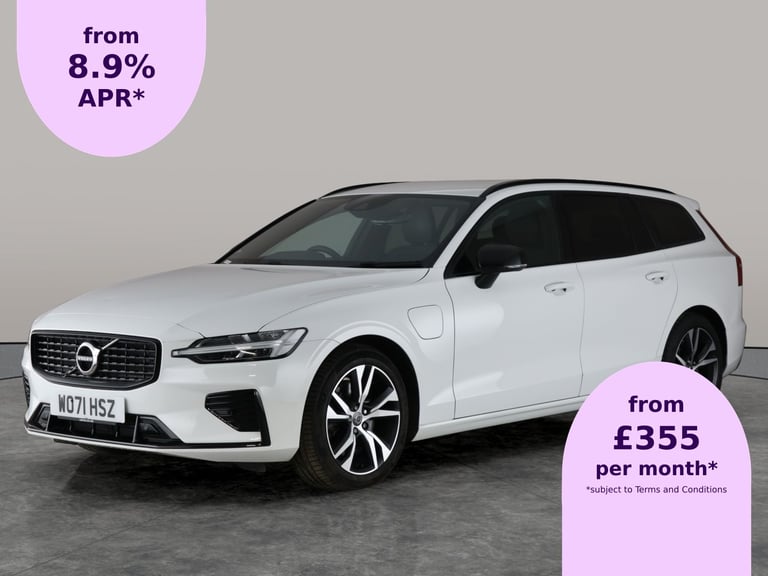 image for 2021 Volvo V60 2.0 T6 Recharge PHEV R DESIGN 5dr AWD Auto ESTATE PETROL/ELECTRIC Automatic