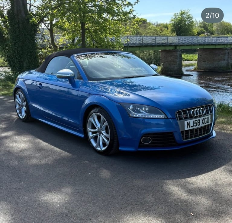 2009 audi tts 2.0 tfsi Quattro convertible Tt  260bhp … sprint blue … px welcome