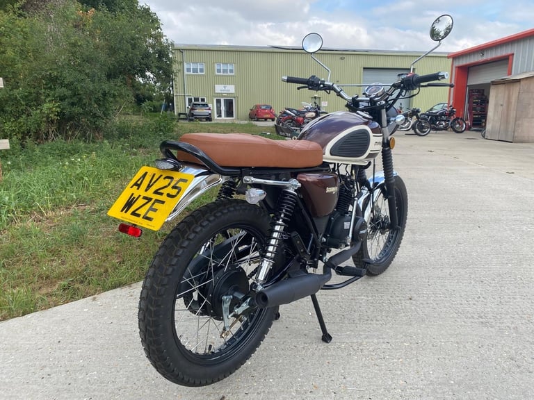 MASH FIFTY SCRAMBLER, 2025, 500 MILES, FANTASTIC LOOKING LEARNER LEGAL MACHINE