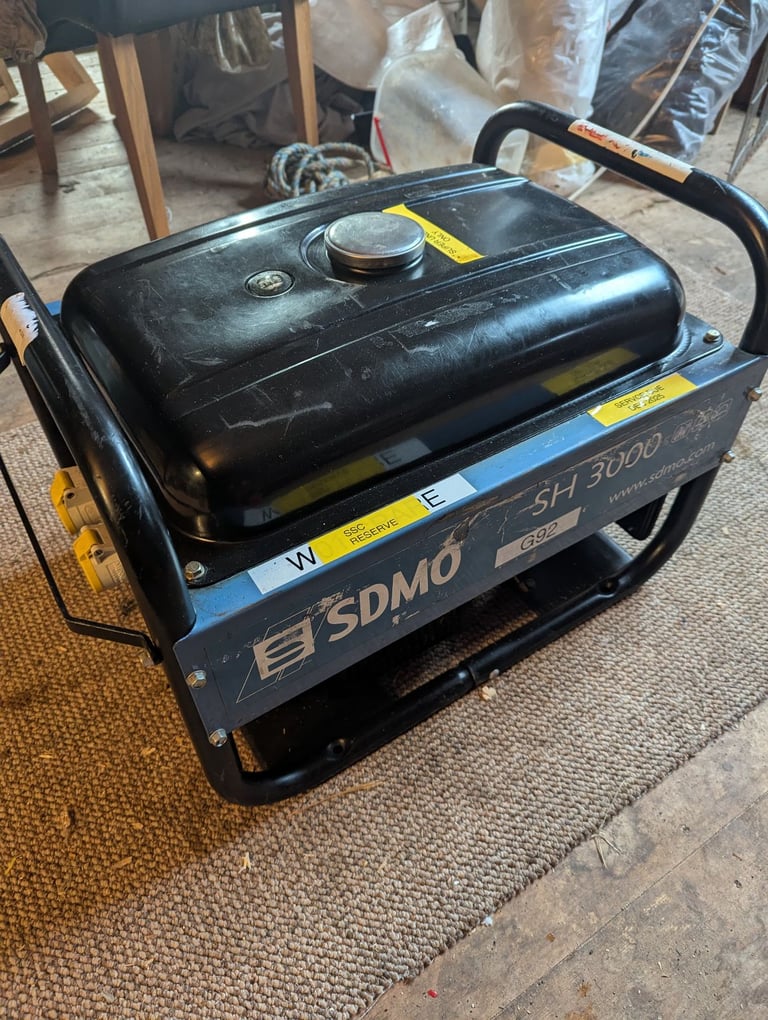 Sdmo sh300 Honda hx 200 generator 110v
