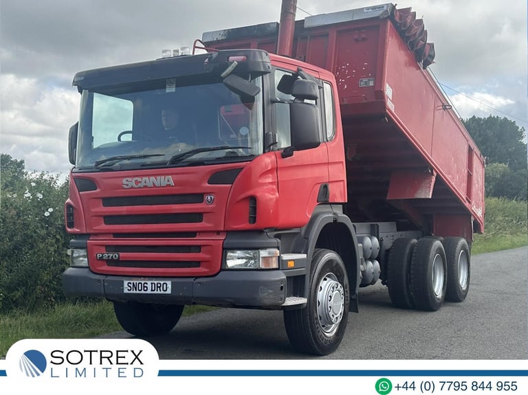 Scania P-SRS C-CLASS P270 6 X 4 Alloy Tipper