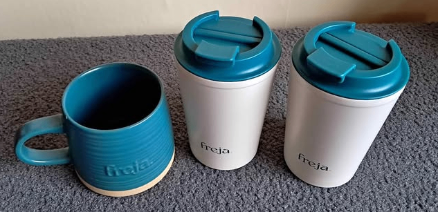 image for Mug and two travel flasks