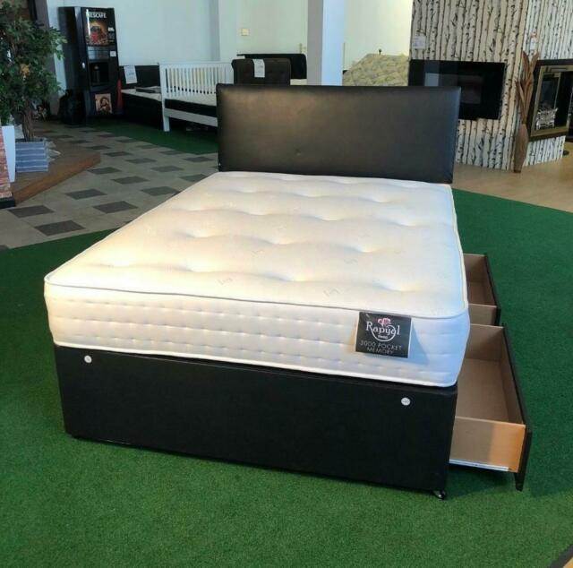 image for ** Divan Bed with Mattress – 30% Discount | Optional Storage Drawers 💎 **