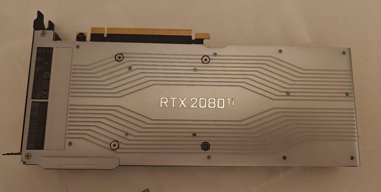 NVIDIA GeForce RTX 2080Ti 11GB DDR6 Graphics Card Founders Edition Excellent condition
