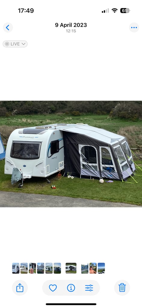 image for Bailey pursuit caravan 