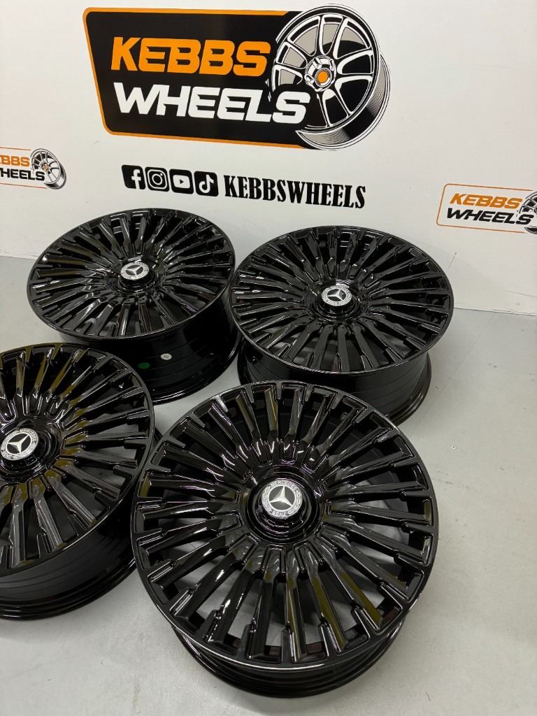 20" MERCEDES 2024/5 MAYBACH REPLACEMENT STYLE ALLOY WHEELS  C CLASS E CLASS S CLASS A CLASS