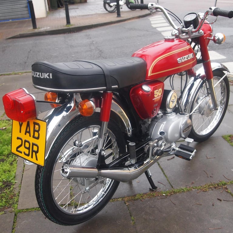 1977 Suzuki AP50 Classic Vintage Genuine Rare UK Pedal Bike, Beautiful. WoW
