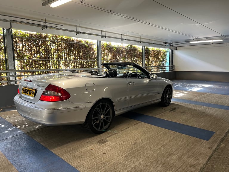 Mercedes-Benz, CLK, Convertible, 2008, Semi-Auto, 1796 (cc), 2 doors