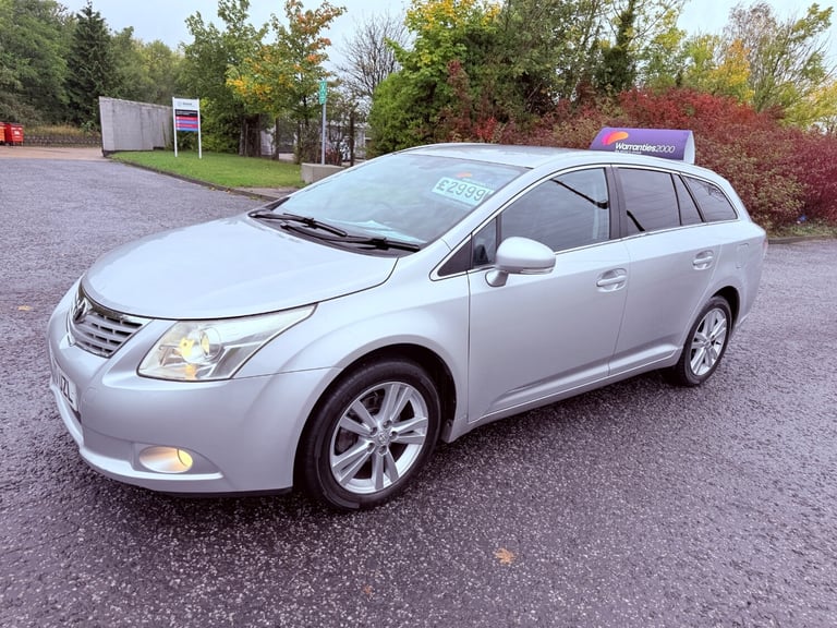 2010 60 TOYOTA AVENSIS 2.0 D4-D T4 NAV ESTATE 6 SPEED MANUAL GREAT SPEC MOTOR