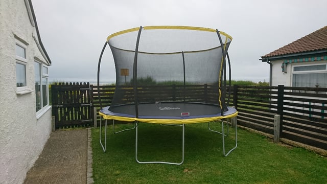 12 foot diameter ZERO GRAVITY trampoline complete with ladder. | in Bognor  Regis, West Sussex | Gumtree