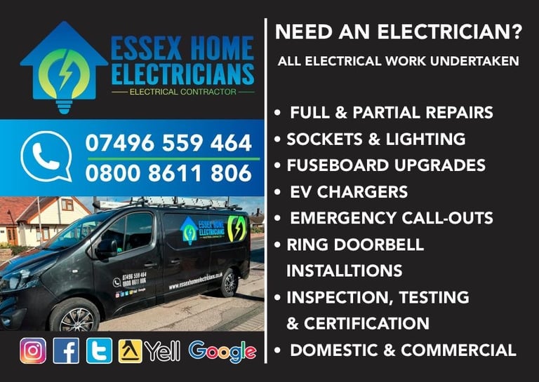 image for Local Electrician - Essex Home Electricians
