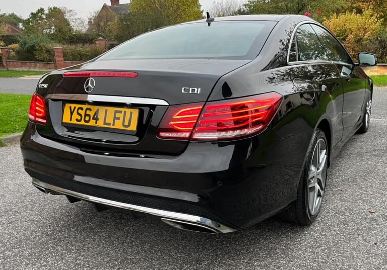 2015 MERCEDES-BENZ E250 CDi AMG LINE AUTO GENUINE 89K 9 SERVICES LONG MOT LOVELY