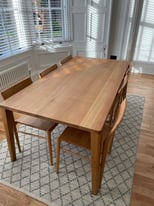 Bolia Graceful Dining Table and Bolia Chairs (x6)