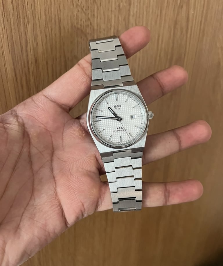 image for Tissot PRX Powermatic 80 Silver White