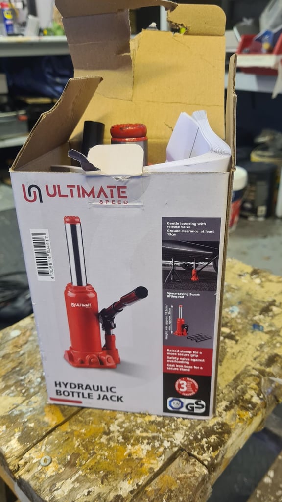 Hydraulic Bottle Jack 5T (Ultimate Speed)
