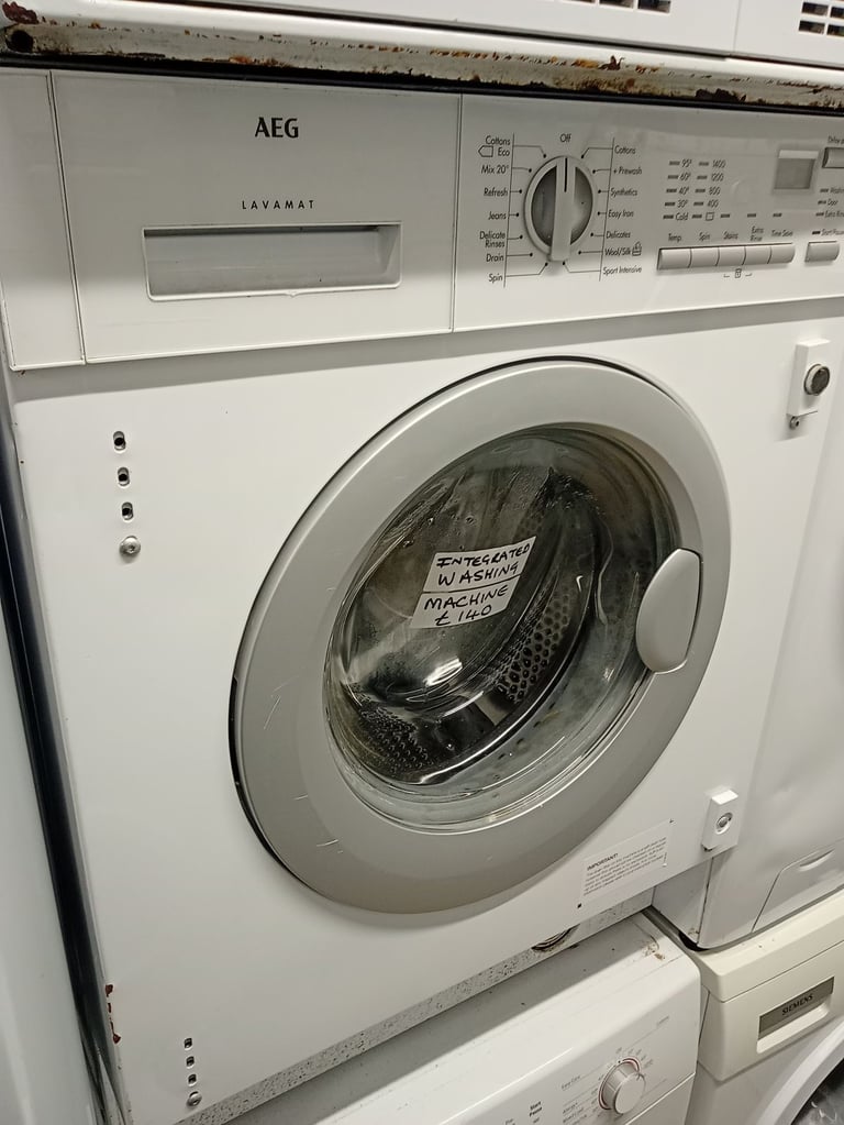 image for AEG integrated washing machine 1200 rmp £1400