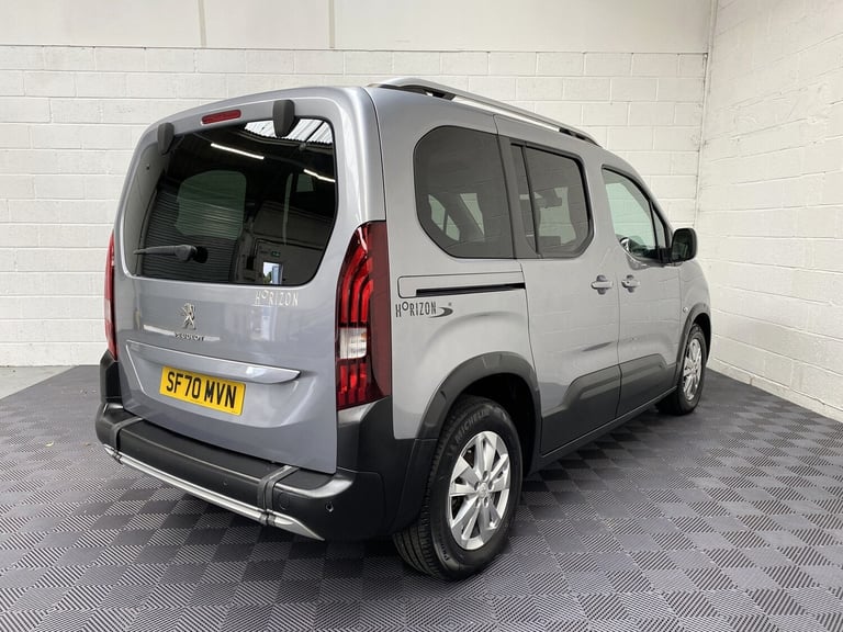 2020 70 Peugeot Rifter 1.5HDI 3 x SEAT WHEELCHAIR ACCESSIBLE VEHICLE WAV