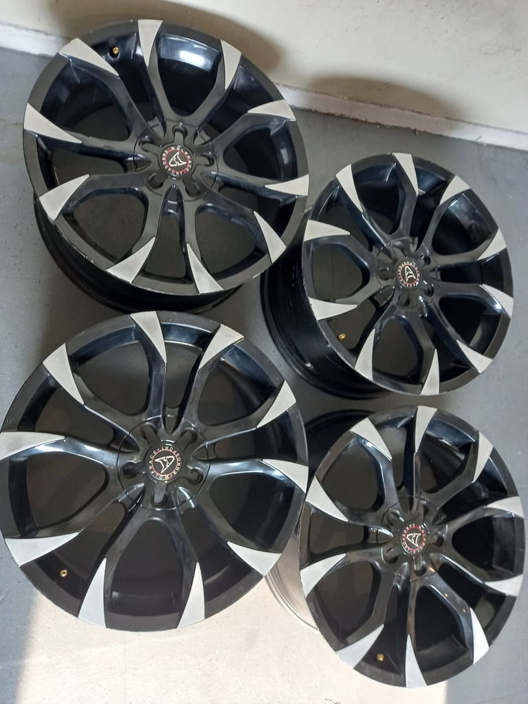 image for 19" WOLFRACE Eurosport Assassin 5x100 Alloy Wheels Audi,Vw,Skoda