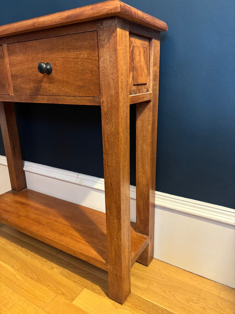 Wooden console table 
