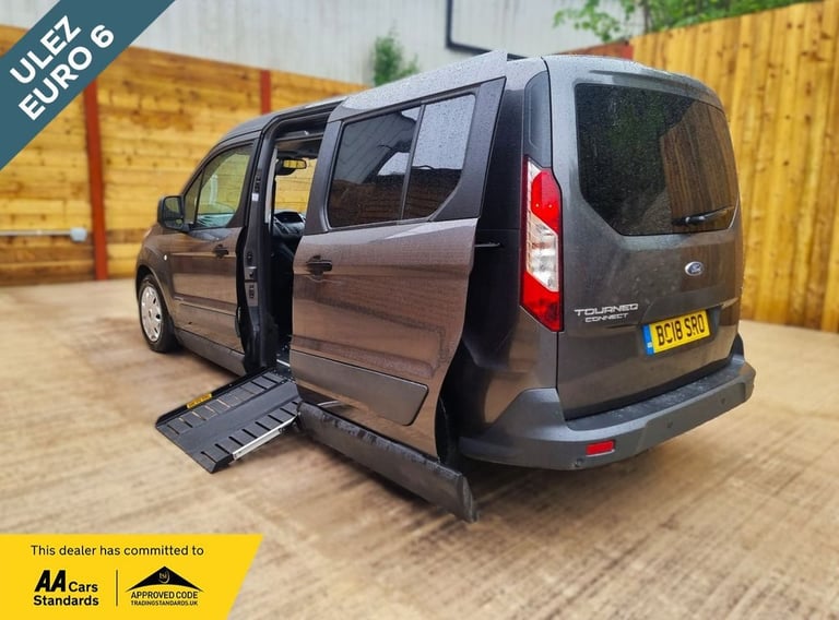 image for 2018 Ford Grand Tourneo Connect Side Entry Passenger Up Front Auto Wheelchair Accessible Disabled...