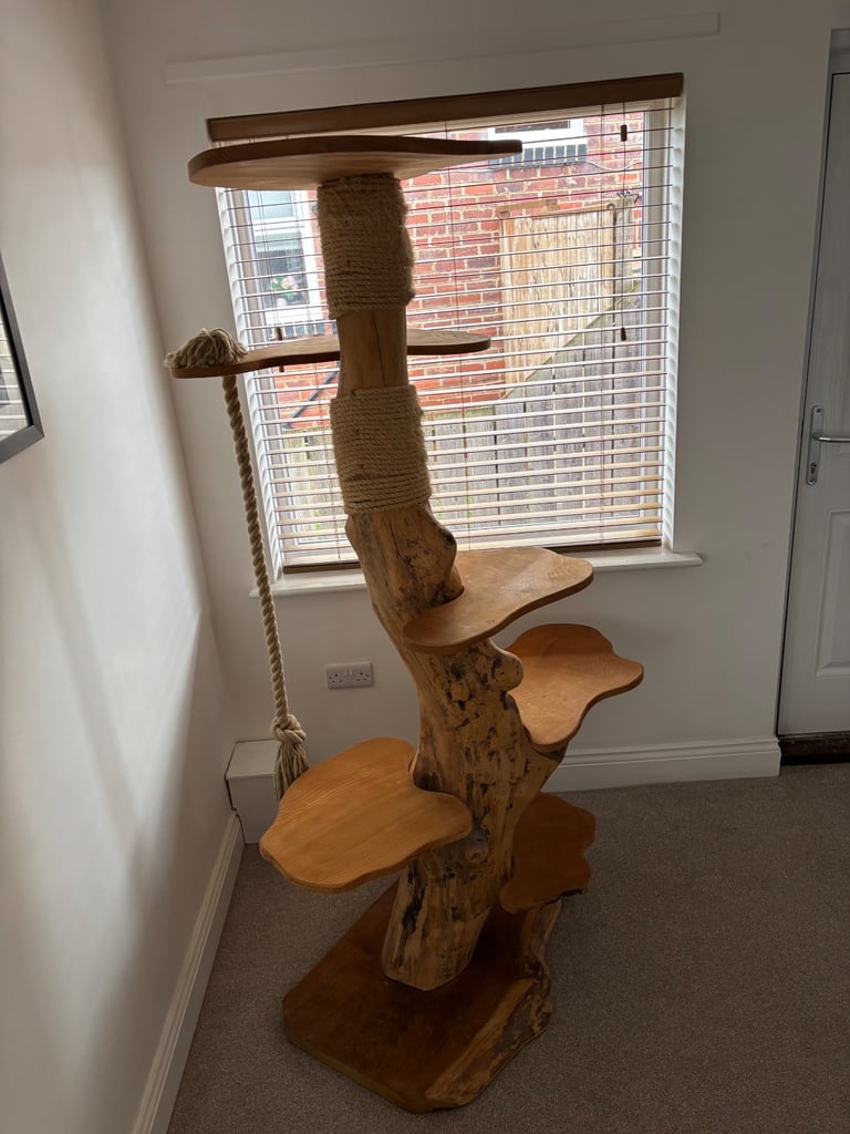Unique, one off cat scratcher / tree